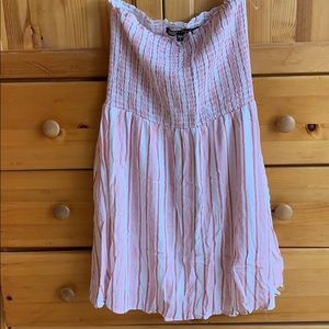 Tilly’s Strapless Pink Dress